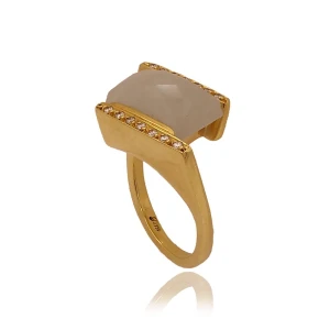 Aen Ouro 18K, Água Marinha E Diamantes