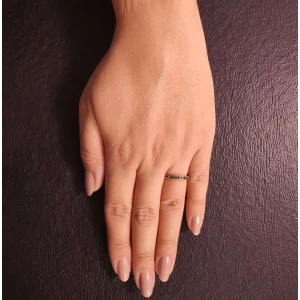 Aliança Ouro 18K E Diamantes