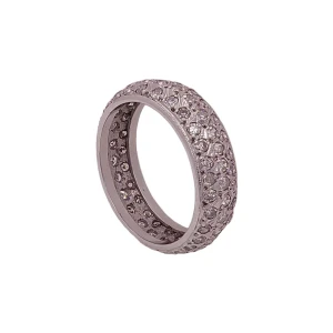 Aliança Ouro Branco e Diamantes