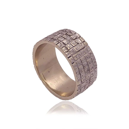 Anel Ouro 18K Duas Cores