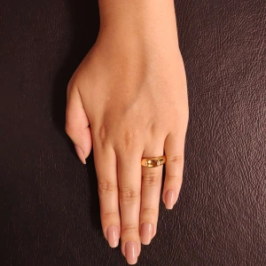 Anel Ouro 18K E Citrino