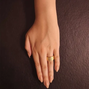 Anel Ouro 18K E Diamantes