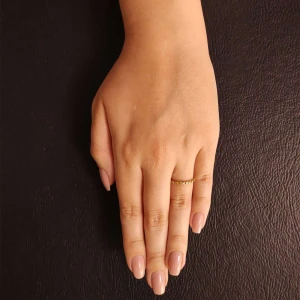 Anel Ouro 18K E Diamantes