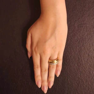 Anel Ouro 18K E Diamantes Anel Ouro 18K E Diamantes