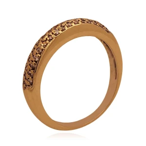 Anel Ouro 18K E Diamantes