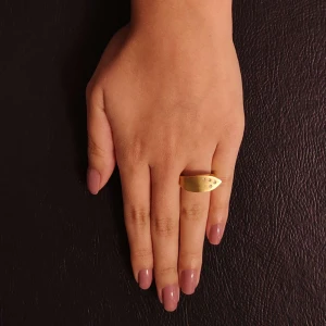 Anel Ouro 18K E Diamantes