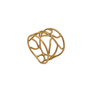 Anel Ouro 18K E Diamantes