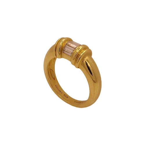 Anel Ouro 18K E Diamantes