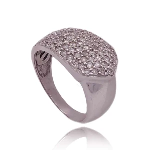 Anel Ouro 18K E Diamantes