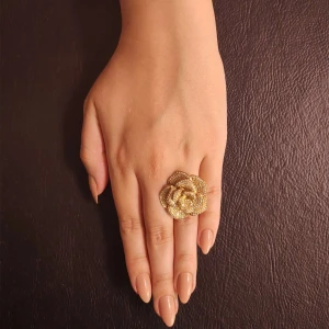 Anel Ouro 18K E Diamantes