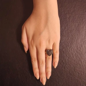 Anel Ouro 18K E Diamantes