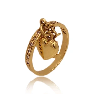 Anel Ouro 18K E Diamantes