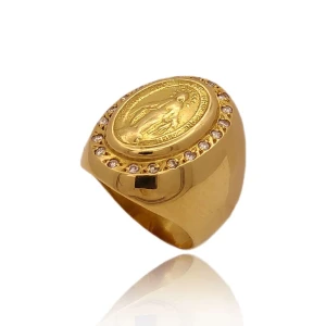 Anel Ouro 18K E Diamantes