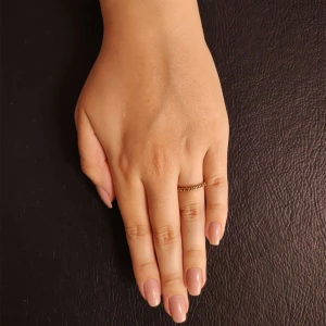 Anel Ouro 18K E Rubis