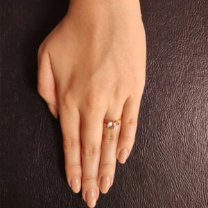 Anel Ouro 18K, Morganita E Turmalinas