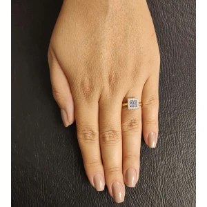 Anel Ouro 18K, Safiras E Diamantes