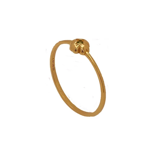 Anel Ouro 18K Tsavorita