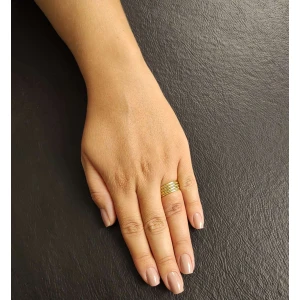 Anel Ouro 18K e Diamantes