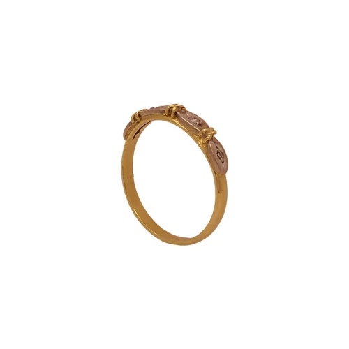Anel Ouro 18k, Platina E Diamantes