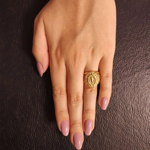 Anel Ouro 18k, Rubis E Diamantes Anel Ouro 18k, Rubis E Diamantes