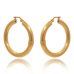 Argolas Ouro 18K