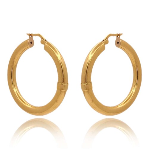 Argolas Ouro 18K