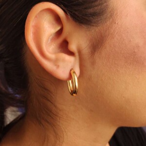 Argolas Ouro 18K