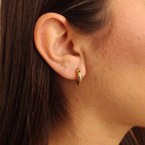 Argolas Ouro 18K Duas Cores