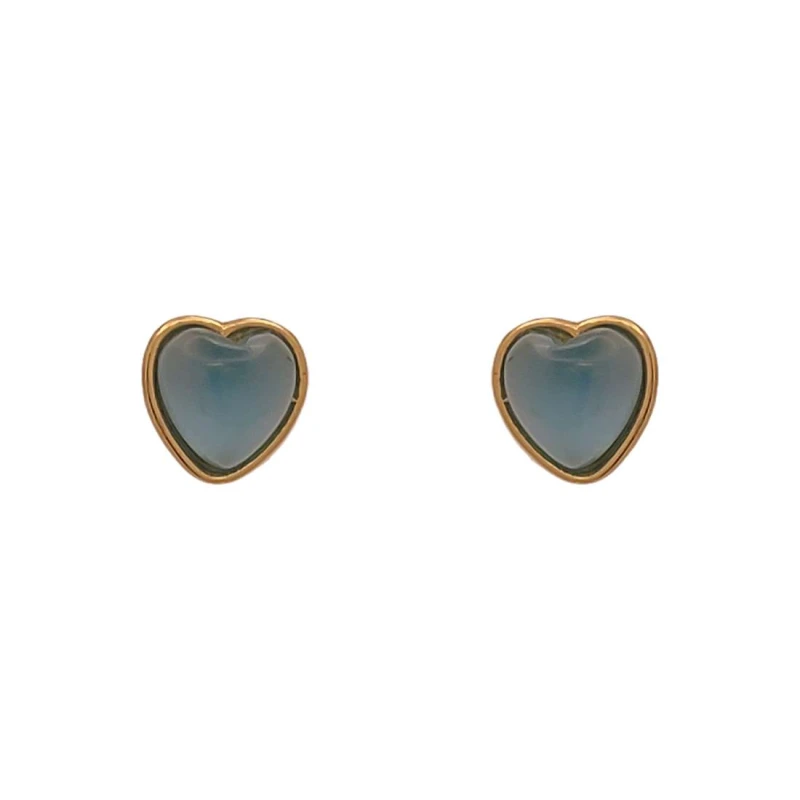 Brincos Ouro 18K E Ágatas Brincos Ouro 18K E Ágatas