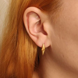 Brincos Ouro 18K E Diamantes Brincos Ouro 18K E Diamantes