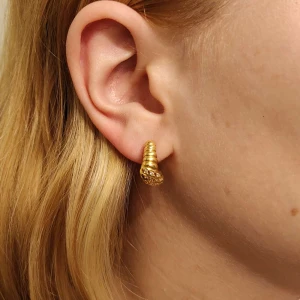 Brincos Ouro 18K E Diamantes