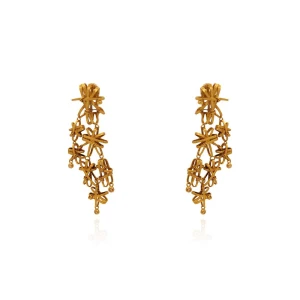 Brincos Ouro 18K E Diamantes