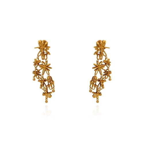 Brincos Ouro 18K E Diamantes