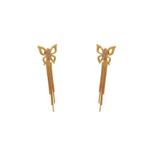 Brincos Ouro 18K E Diamantes