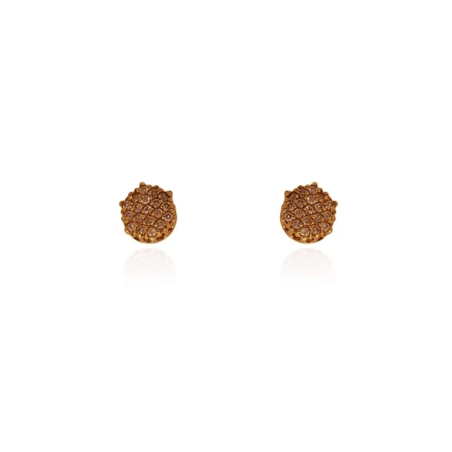 Brincos Ouro 18K E Diamantes