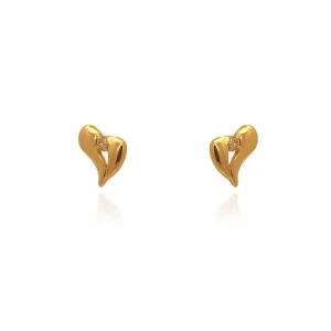 Brincos Ouro 18K E Diamantes