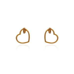 Brincos Ouro 18K E Diamantes