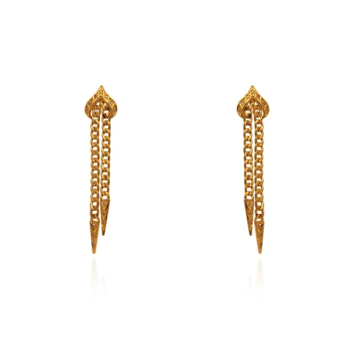 Brincos Ouro 18K E Diamantes