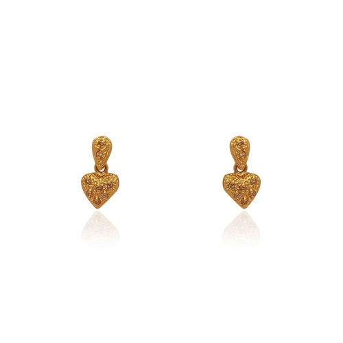 Brincos Ouro 18K E Diamantes