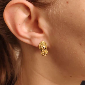 Brincos Ouro 18K E Diamantes