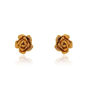Brincos Ouro 18K E Diamantes