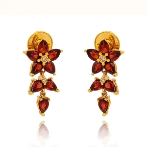 Brincos Ouro 18K E Granadas