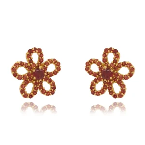 Brincos Ouro 18K E Granadas