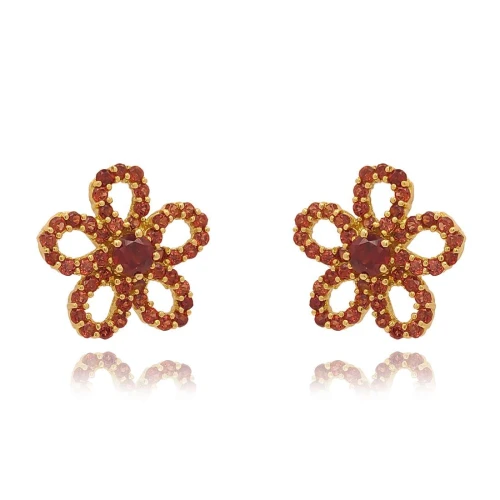 Brincos Ouro 18K E Granadas