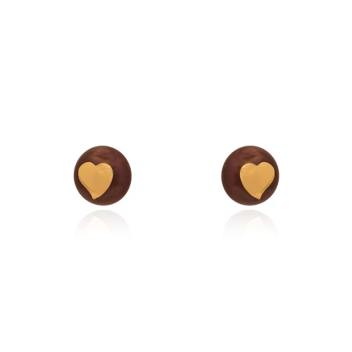 Brincos Ouro 18K E Pérolas