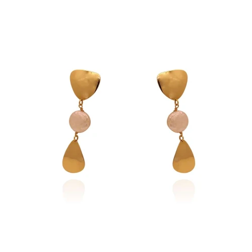 Brincos Ouro 18K E Pérolas