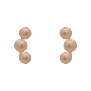 Brincos Ouro 18K E Pérolas