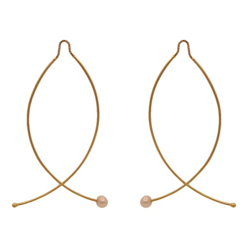 Brincos Ouro 18K E Pérolas