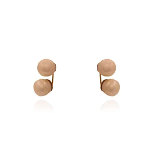 Brincos Ouro 18K E Pérolas