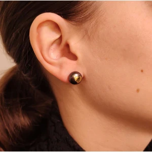 Brincos Ouro 18K E Pérolas